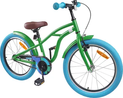Obrázok produktu pre vidaXL Detské bicykle 22 palcov pre deti vo veku 7-12 rokov Zelená