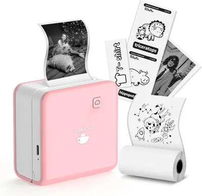 Obrázek produktu pro Mini fototiskárna pro mobilní telefony a tablety