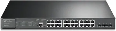 Produktbild von JetStream SG3428MP PoE+ Switch 24-Port, Rackmount, SFP, L2 Managed
