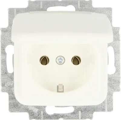 Zdjęcie produktu dla Busch-Jaeger 20 EUKN-214, CEE 7/3, 2P+E, Biały, 250 V, 16 A