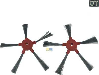 Produktbild von 2x Hoover Kantenreinigungsbürste, Bürste, Staubsaugerbürste für Saugroboter - Nr.: 35601259