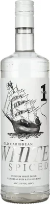 Produktbild von No.1 Old Caribbean WHITE SPICED 35% Vol. 1l