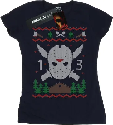 Produktbild von Friday 13th - T-Shirt für Damen BI20547 (M) (Marineblau)