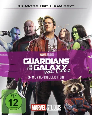 Produktbild von Guardians of the Galaxy 3-Movie-Collection UHD + Blu-ray