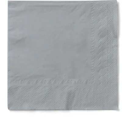 Produktbild von Sovie HOME Serviette Silber aus Tissue 40 x 40 cm, 3-lagig, 20 Stück
