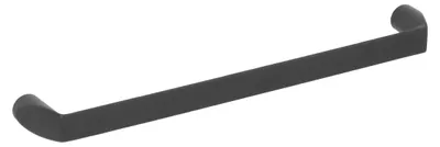 Image de Poignée pour meubles en zamac Entraxe 160mm Vernis noir mat Lot de 6