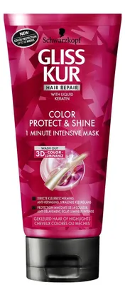 Produktbild von Gliss kur Masker 200ml color protect & shine