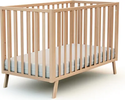Immagine prodotto di AT4 - Lettino bambini evolutivo KASA legno - Faggio verni - 60 x 120 - 125,50 x 64 x 81,50 cm