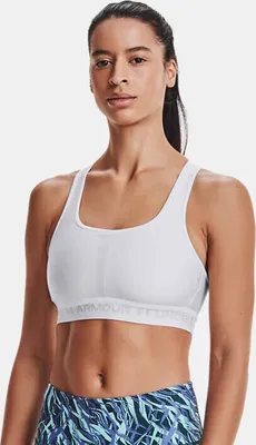 Obrázek produktu pro Under Armour Crossback Mid Bra - bílá, Größe:L