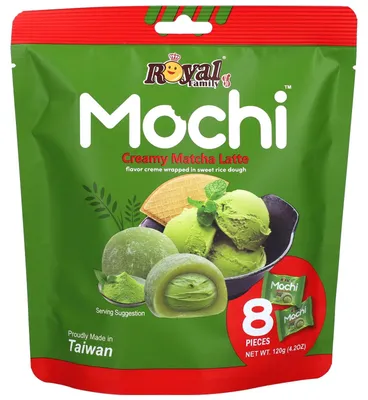 Produktbild von Royal Family Mochi Matcha Latte 120g