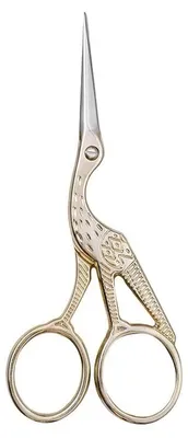 Produktbild von Schneiderschere - Professionelle Edelstahlschere für Handarbeit und Basteln - 12 cm - Gold