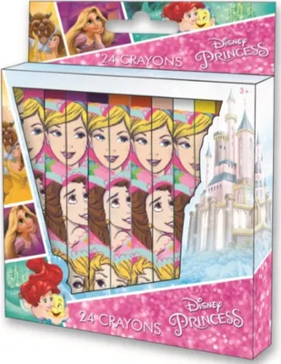 Produktbild von Disney Princess Prinzessinnen Tafel Kreide 24 Stück