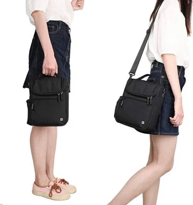Produktbild von Famanu Fahrradtasche 2-in-1 - Schwarz