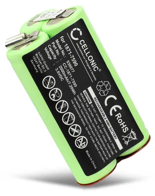 Immagine prodotto di CELLONIC, Batteria per Rasoio compatibile con Moser ChromStyle Pro, 1871-7590 (3.6V, 2000mAh)