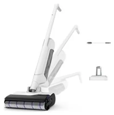 Produktbild von Rowenta X-Clean 10 Nass-Trockensauger GZ7035, 2-in-1-Stabstaubsauger, Beutellos, Silber, Weiß, 0,79 l, 0,67 l, Rechteckig