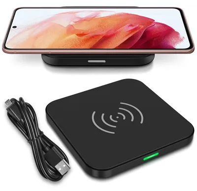 Produktbild von QI Wireless Schnell Ladegerät für Samsung Galaxy S25 Plus Ultra Edge Ladestation