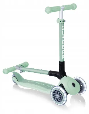Produktbild von Globber Junior Kinder Roller faltbar 3-rädrig LED