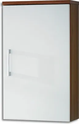 Produktbild von Hängeschrank walnuss-weiß