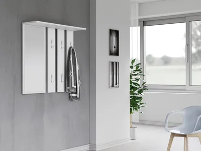 Image de Portant vêtements Topeshop OPAL WIESZAK BIEL Blanc