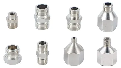 Productafbeelding van 8-Delige Airbrush Adapter Set voor Compressor en Slang