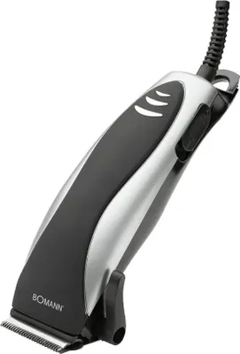 Immagine prodotto di Bomann HSM 8006 CB Tagliacapelli / barba, 4 accessori a pettine, lama in acciaio inox nero/grigio