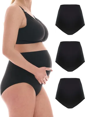 Obrázek produktu pro Bavlňaté spodní prádlo pro těhotné ženy, různé barvy, vhodné pro těhotenství i po porodu