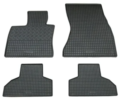 Gummifußmatten Set für BMW X5 F15 (5/2013-) + X6 F16 (11/2014-), 4-teilig