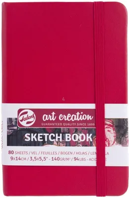 Obrázek produktu pro Talens Art Creation 9314201M Skicář 80 160 9 x 14 cm 140 g Red
