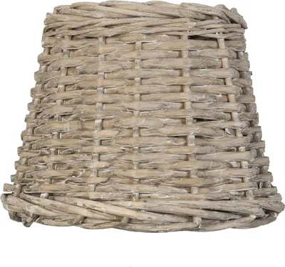 Produktbild von Clayre & Eef Lampenschirm Ø 20x15 cm Beige Rattan Rund