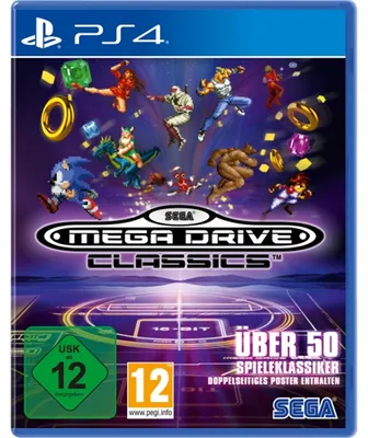 Produktbild von SEGA Mega Drive Classics, PlayStation 4, T (Jugendliche)