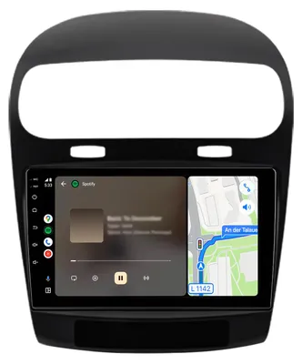 Immagine prodotto di Autoradio per Fiat Freemont e Dodge Journey 2012-2020 con CarPlay, Android Auto, sistema multimediale per auto, radio, navigatore GPS Android, Wi-Fi, Bluetooth, DAB+RDS, SWC, schermo da 9 pollici, 2+64 GB