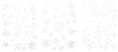 Image de HEYDA autocollant de fenêtre étoile blanc