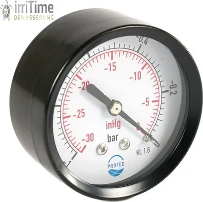 Immagine prodotto di Manometro a secco Attacco posteriore 63 mm 1/4" filettatura maschio -1/-0