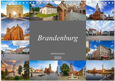 Produktbild von Brandenburg Impressionen (Wandkalender 2026 DIN A4 quer), CALVENDO Monatskalender