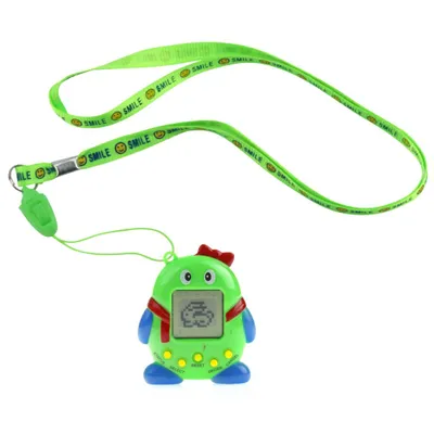 Zdjęcie produktu dla Tamagotchi Tamagoczi Interaktywne elektroniczne zielone zwierzątko