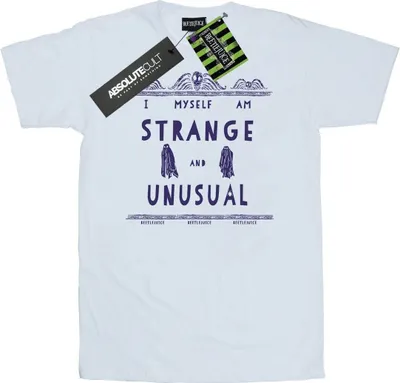 Obrázok produktu pre Beetlejuice - Tričko "Strange And Unusual" pre ženy BI14390 (M) (Weiß)