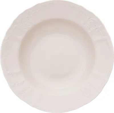 Obrázok produktu pre Thun 1794 Bernadotte, hlboký tanier, 23 cm, slonovina, porcelán Thun