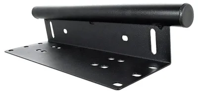 Productafbeelding van LED-werklampbalk, kentekenhouder, voorbumper, stootbalk, zwart, universeel
