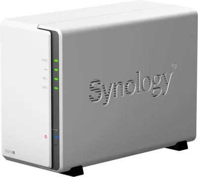 Produktbild von Synology DS218J 2 Bay Desktop-NAS-Gehäuse (Diskless)