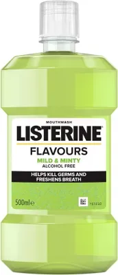 Produktbild von Listerine Mouthwash Flavours Mild & Minty 500 ml
