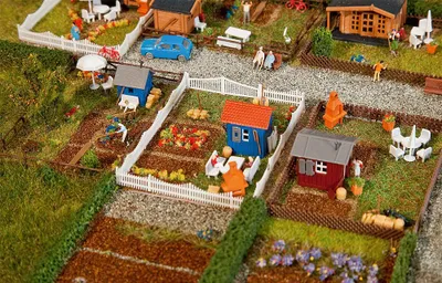 Produktbild von Faller 272551 Schrebergartenset 2
