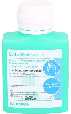 Produktbild von Softa-Man ViscoRub Händedesinfektionsmittel, 100 ml Lösung