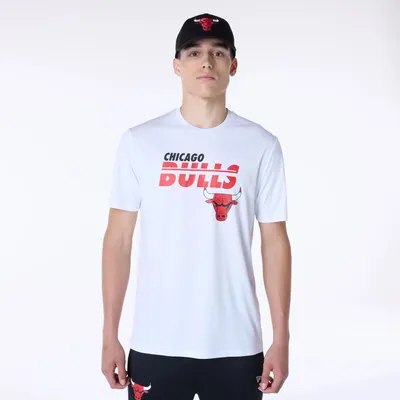 Produktbild von NEW ERA Chicago Bulls NBA Essentials T-Shirt - Weiß Weiß M