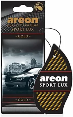 Obrázek produktu pro osvova vzduchu do auta Areon Sport Lux Gold - Elegantn a sv vn pro dokonal zitek za volantem.