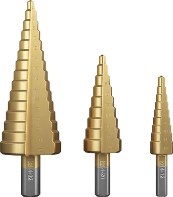 Produktbild von PARKSIDE® Spezialbohrerset (Stufenbohrer Set 3tlg.)