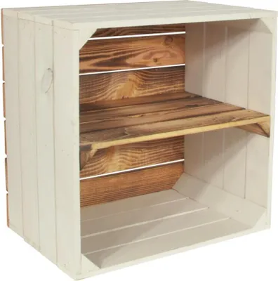 Produktbild von CHICCIE Weinregal Wino aus Holz - Greta Geflammt 1x Regal