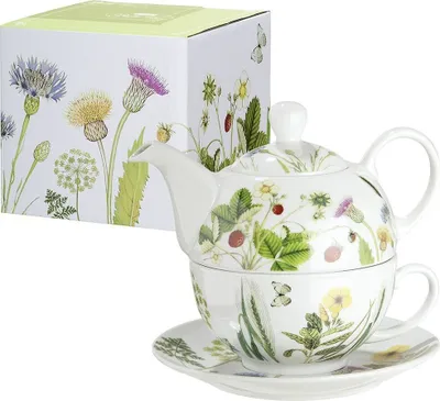 Produktbild von Gilde Porzell Tea For One Wild Flowers 49455