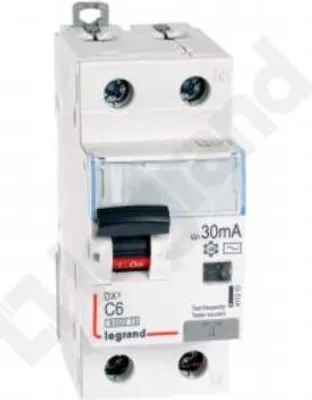 Immagine prodotto di Interruttore differenziale 2P 6A C 0,03A Tipo AC P312 DX3 411010