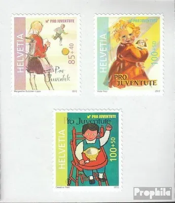 Produktbild von Briefmarken Schweiz 2012 Mi 2274-2276Fb Folienblatt (kompl.Ausg.) postfrisch Pro Juventute