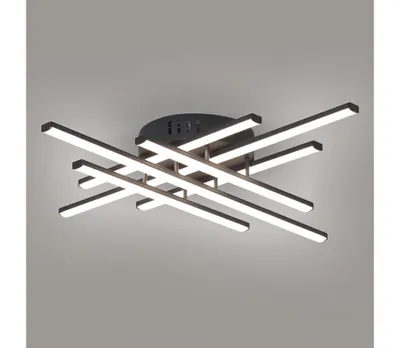 Image de Brilagi - Plafonnier à LED STRIPES LED/42W/230V noir